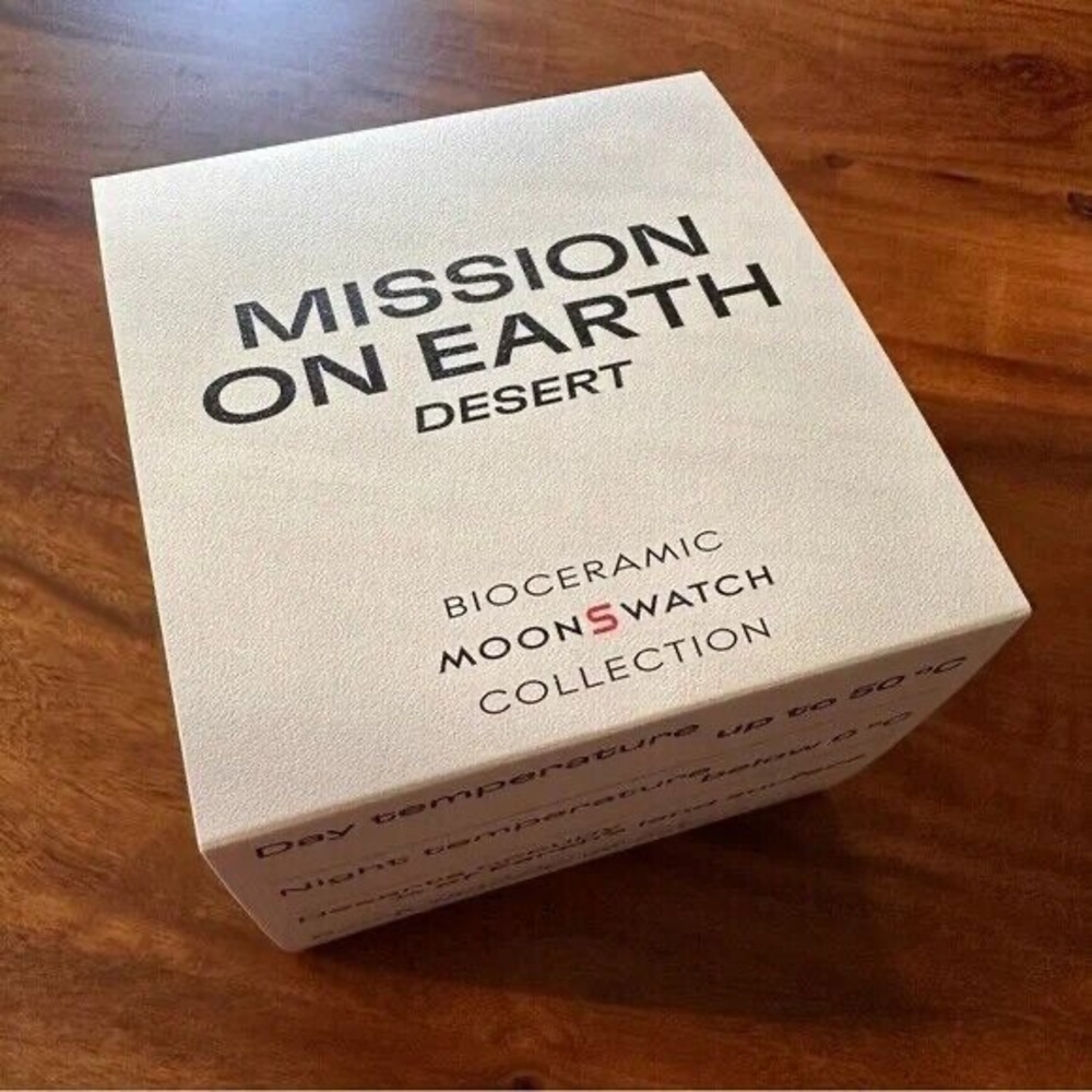 Swatch x Omega Bioceramic MoonSwatch Mission on Earth Desert Brand New - Picture 5 of 5